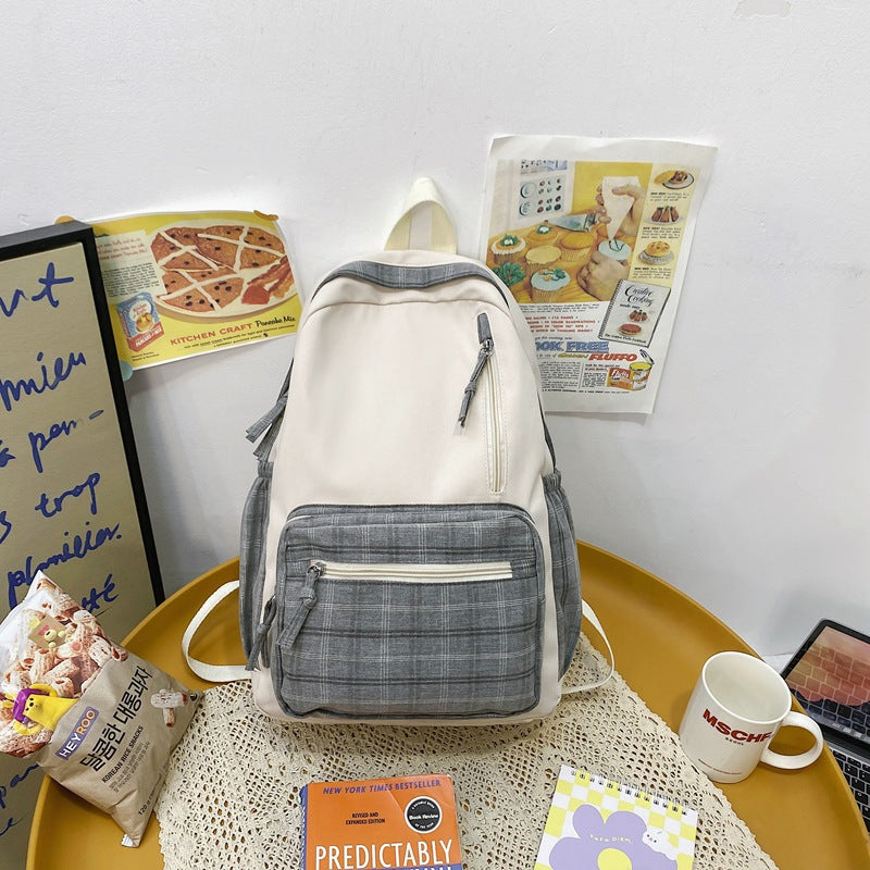Casual Backpack with Pendant - Cherry Bomb