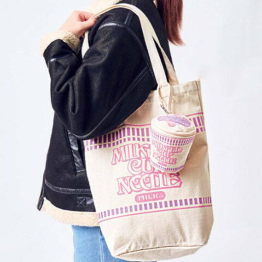 Cup Noodle Canvas Tote Bag
