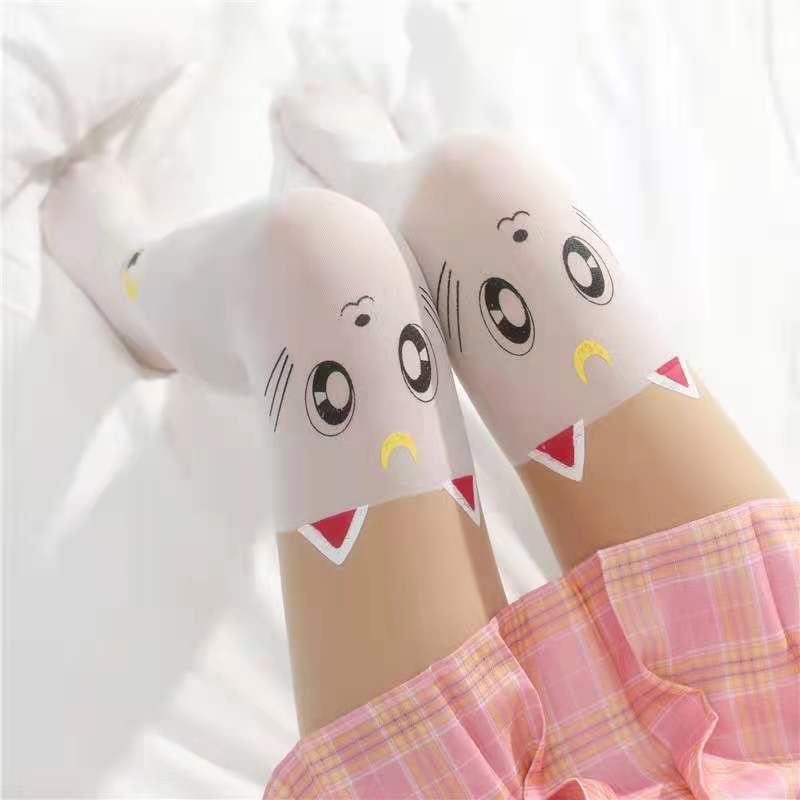 Sailor Moon Luna and Artemis Socks