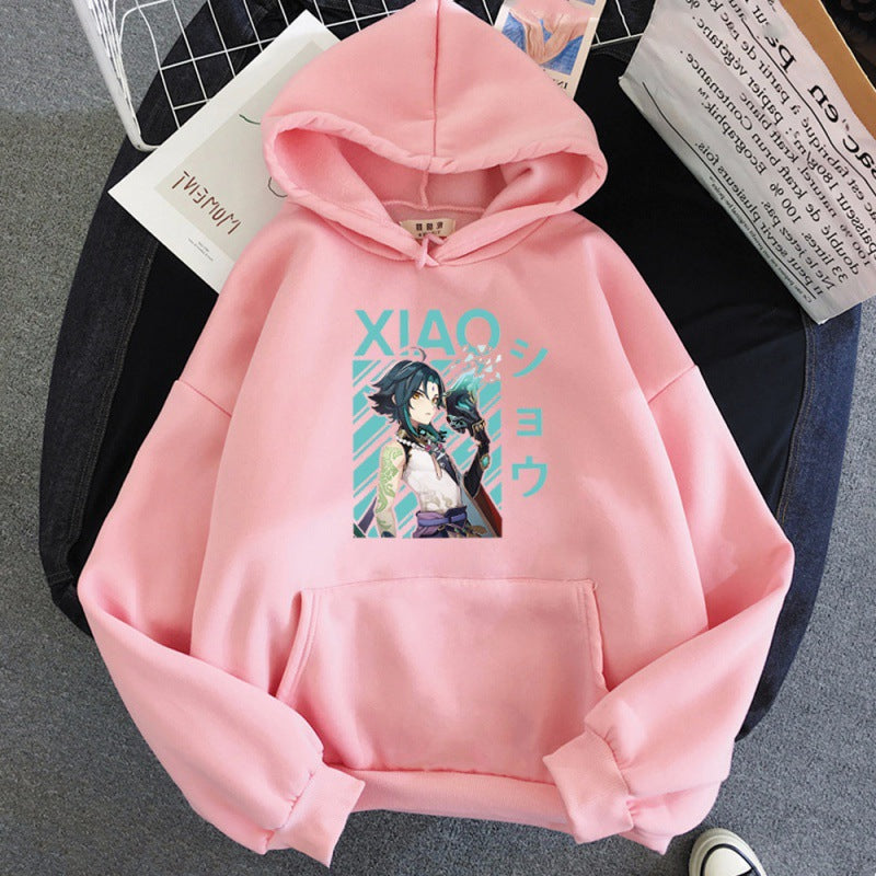 Xiao Fleece Hoodie - Cherry Bomb