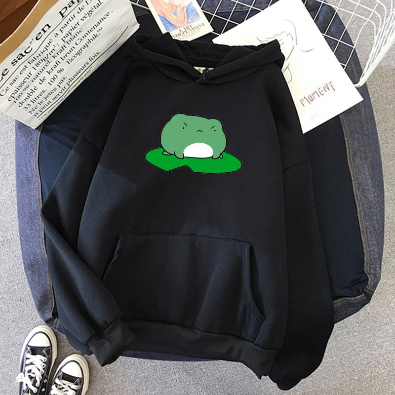 Angry Frog Sweatshirt - Cherry Bomb