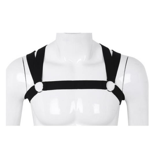 Simple Chest Harness - Cherry Bomb