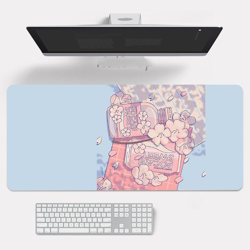 Sakura Desk and Gaming Mat - Cherry Bomb