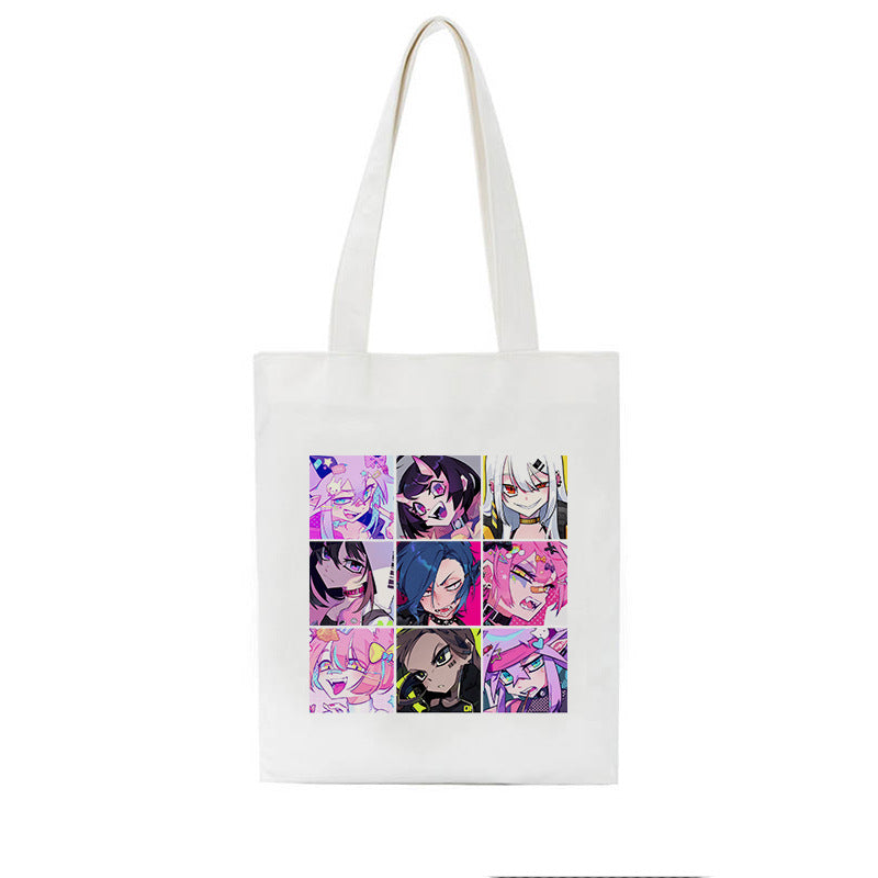 Harajuku Anime Canvas Bag - Cherry Bomb