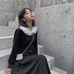 Dark Academy Vintage Dress - Cherry Bomb