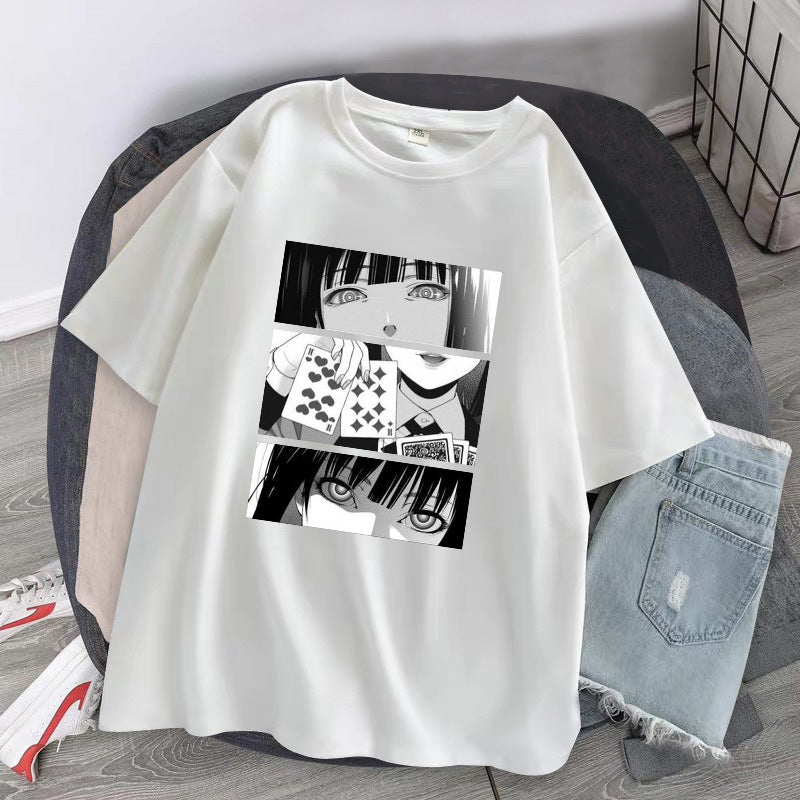 Kakegurui Short Sleeve T-Shirt - Cherry Bomb