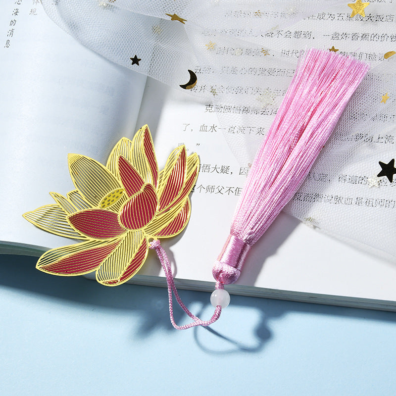Creative Chinese Style Metal Bookmark