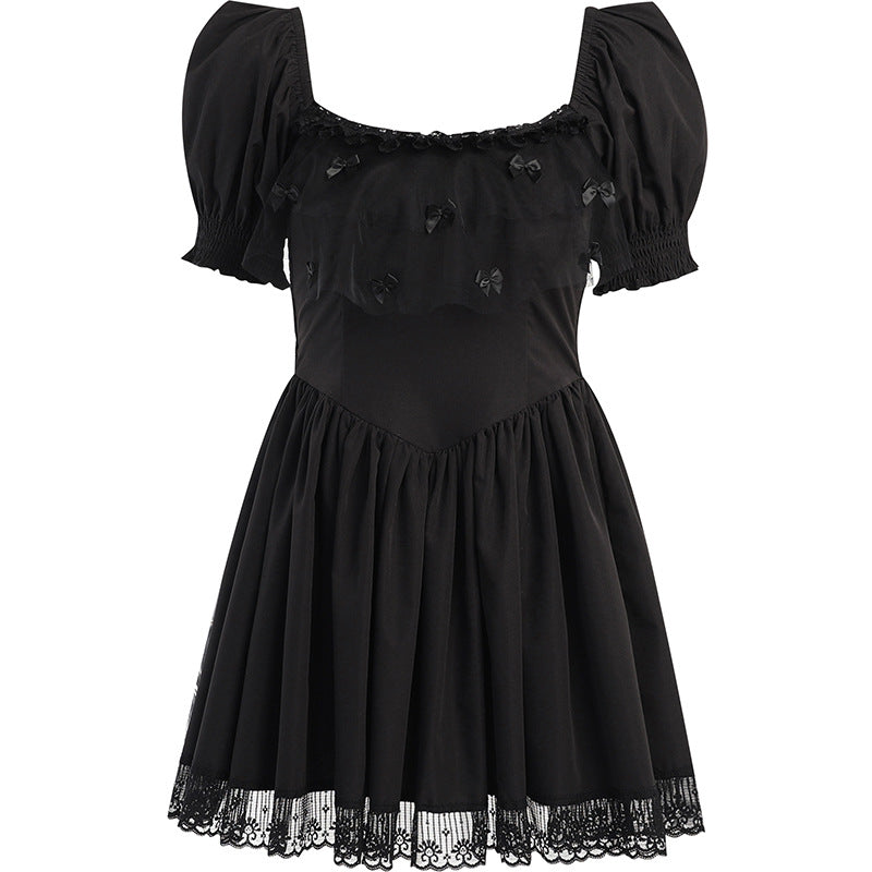 Sweet Dark Vintage Dress - Cherry Bomb