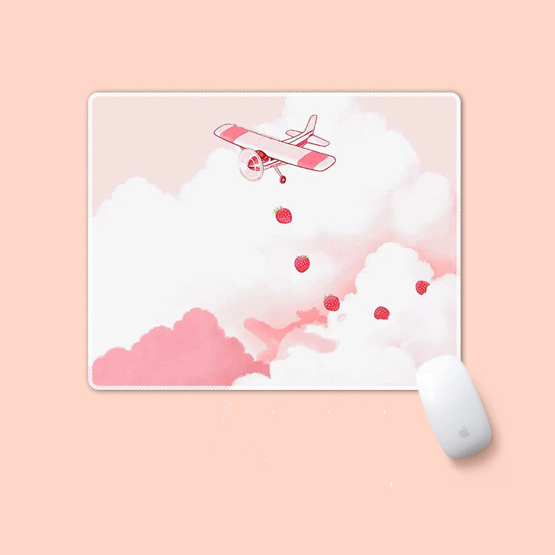 Pastel Kawaii Mouse Pad - Cherry Bomb