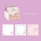 Sweet Pastel Milk Box Sticky Notes - Cherry Bomb