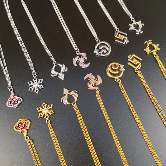 Genshin Impact Element Necklace - Cherry Bomb