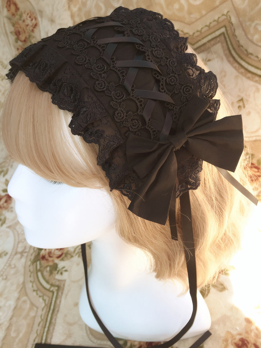 Wine Red Night Lolita Dress Set