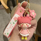 Cute Cherry Blossom Doll Keychain - Cherry Bomb