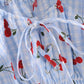 Cherry Print Plaid Top - Cherry Bomb